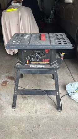 10 inch table saw craftsman