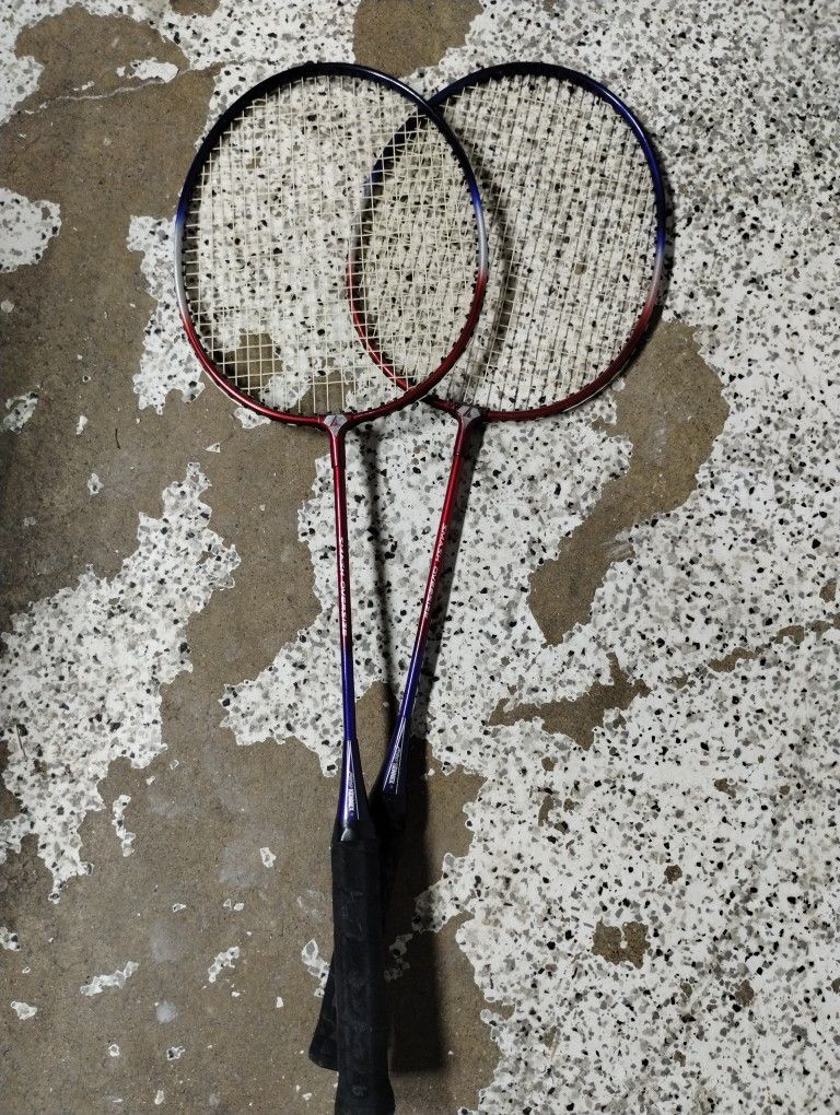 2 used Badminton Rackets