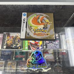 Pokemon HeartGold Nintendo DS $225 Gamehogs 11am-7pm