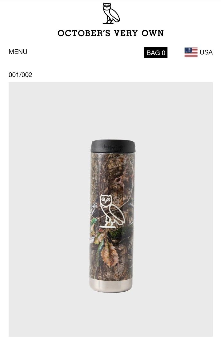 October's Very Own Klean Kanteen Tumbler 16 oz