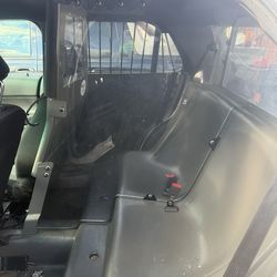 Pro-gard police interceptor prisoner transport partition and seat