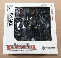 METAL GEAR SOLID PEACE WALKER Snake Kaiyodo Figure Revoltech Yamaguchi No.131