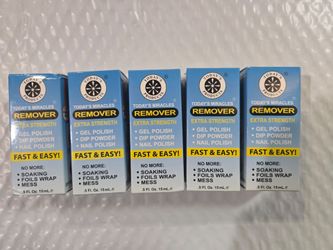 Gel remover and polish remover 5 box