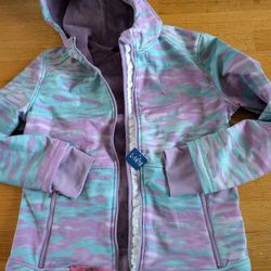 NWT Snozu Soft Shell Fleece Lined Girls Jacket Size L (14/16)