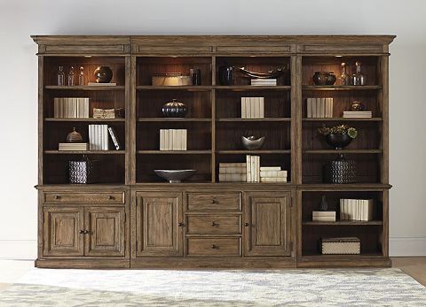 Bookcase Desk Table