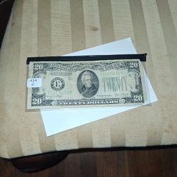 1934 20$ Bill