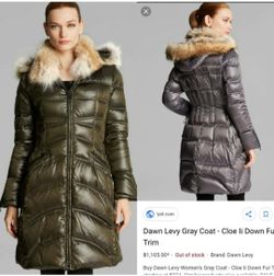 Make Offer Dawn Levy Coat wt. Coyote Furr