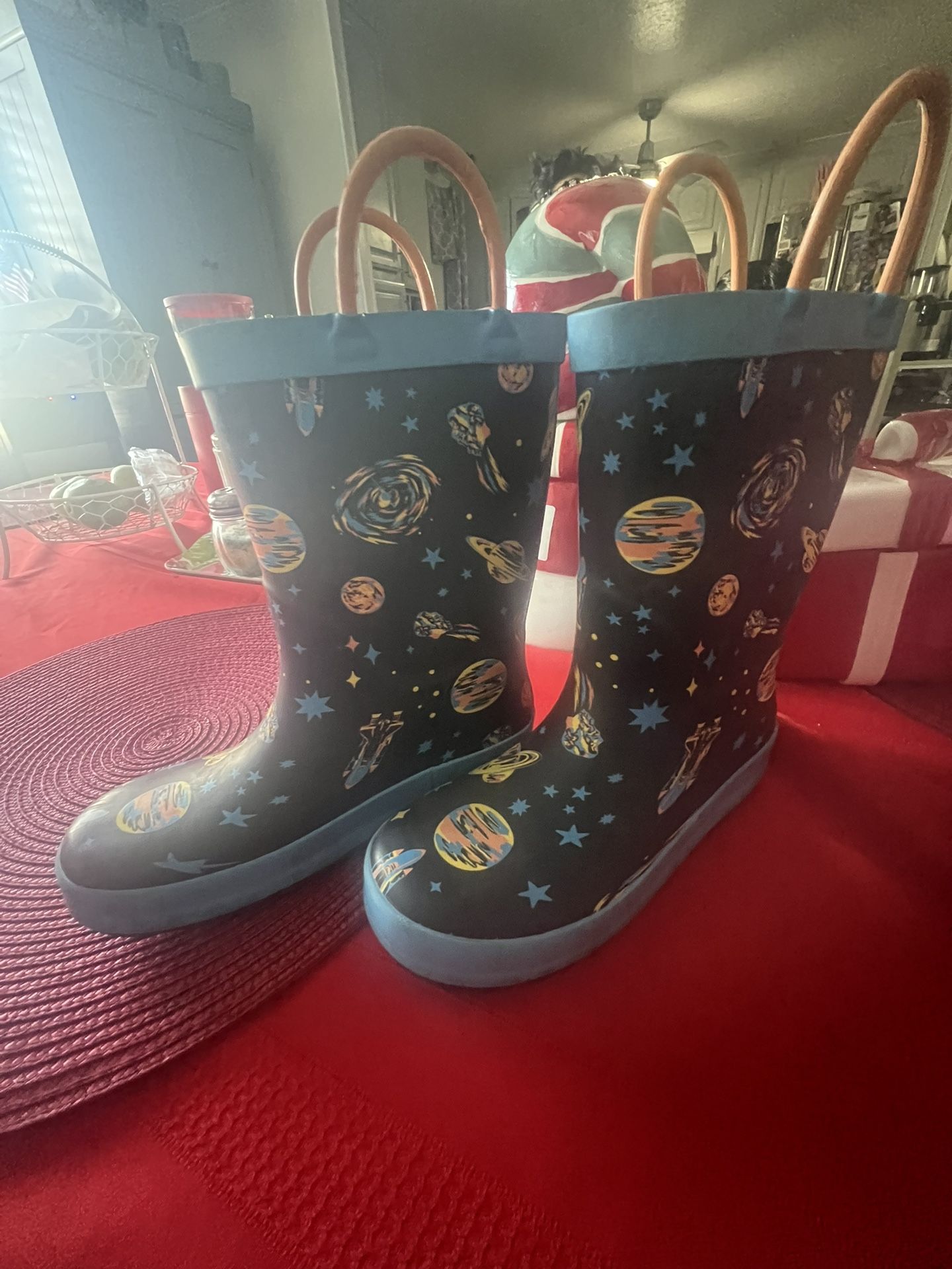 Size 12 Rain Boots For Kids Like New