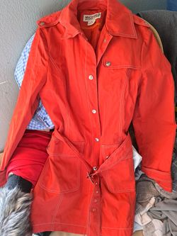 Michael kors rain coat new