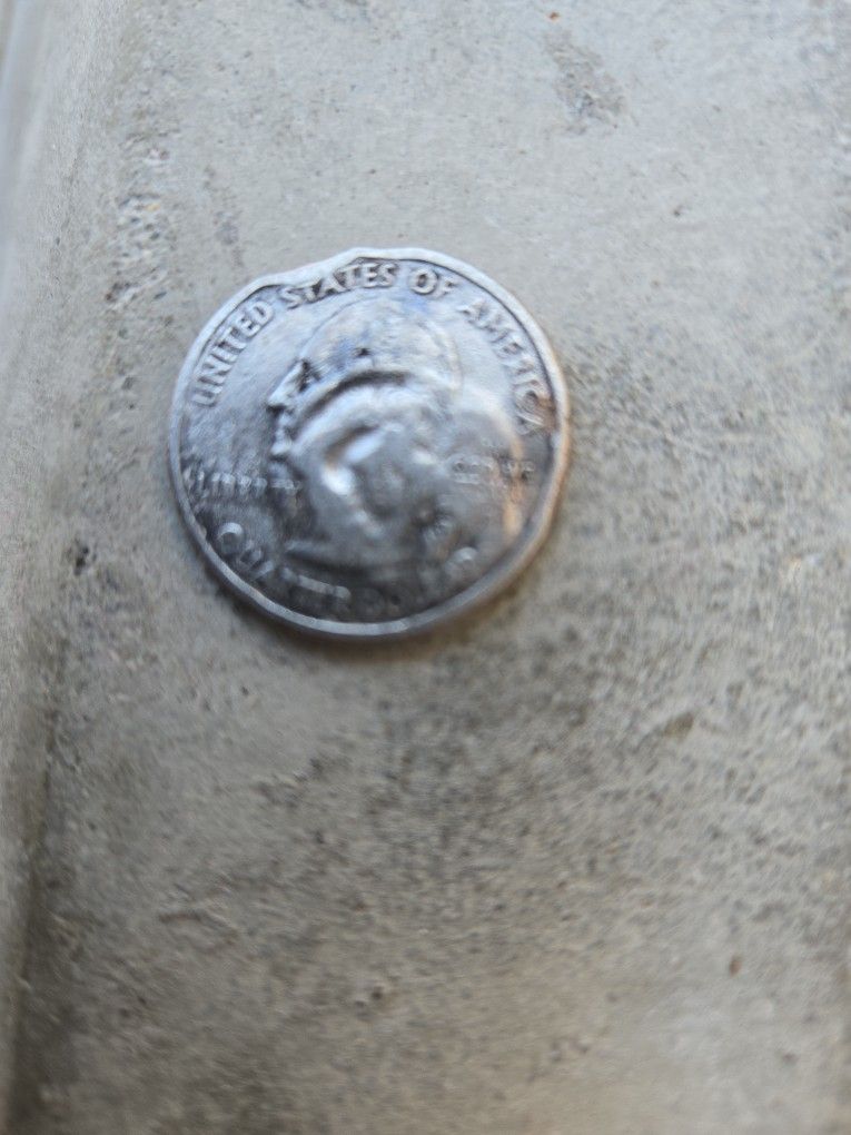 2002 Quarter Doyble Stamped