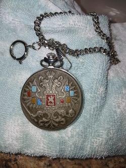 Molnija pocket watch in mint condition 150 Obo