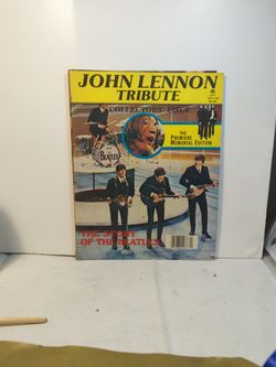 Vintage Magazine John Lennon Tribute