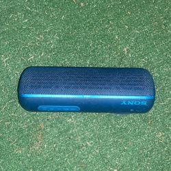 Blue Sony Bluetooth Speaker 