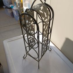 Metal Wine Bottle 3 Tier Holder