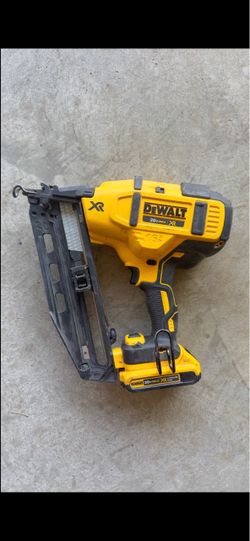 Dewalt Finishing Nailer Cordless