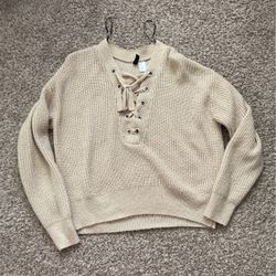 H&M Knitted BeigeSweater