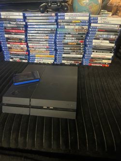 PS4 pro with 79 games