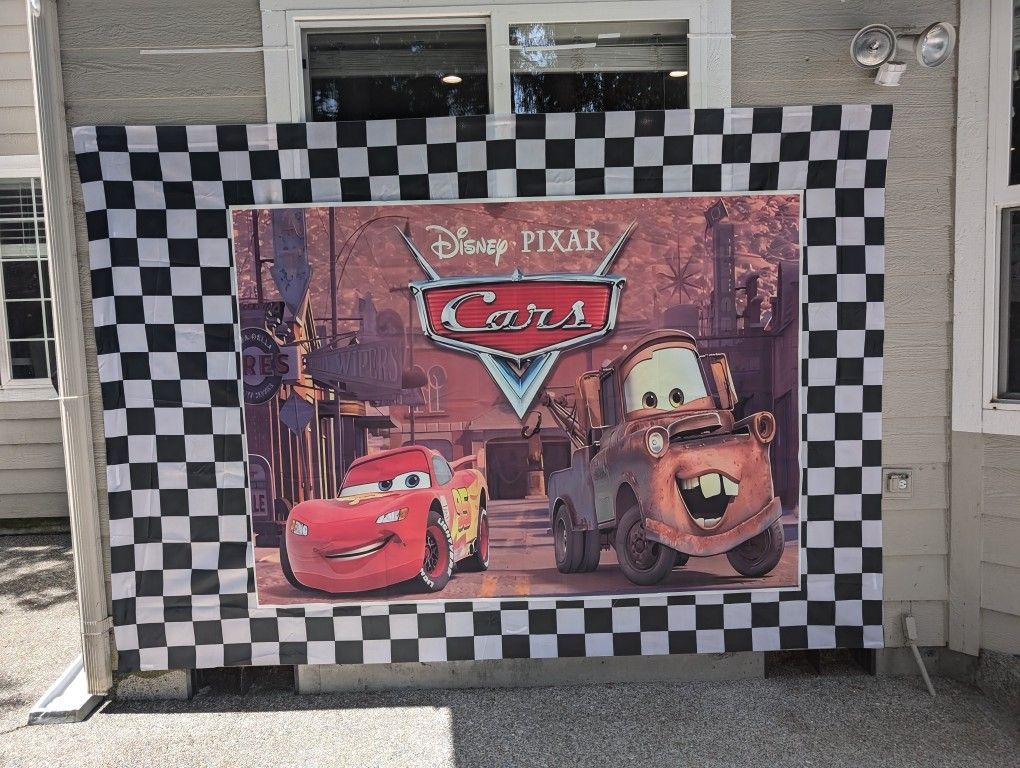 Disney Cars Backdrops