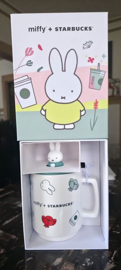 Miffy + starbucks ceramic mug