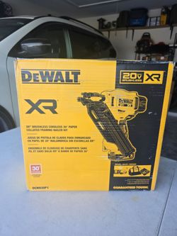 🔥$320 FIRM PRICE 🔥 DEWALT 20-Volt 30° Cordless Framing Nailer Kit with 5.0 Ah Battery and Charger