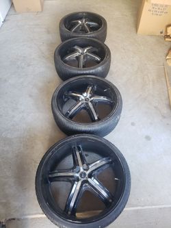 22" Rims & Tires