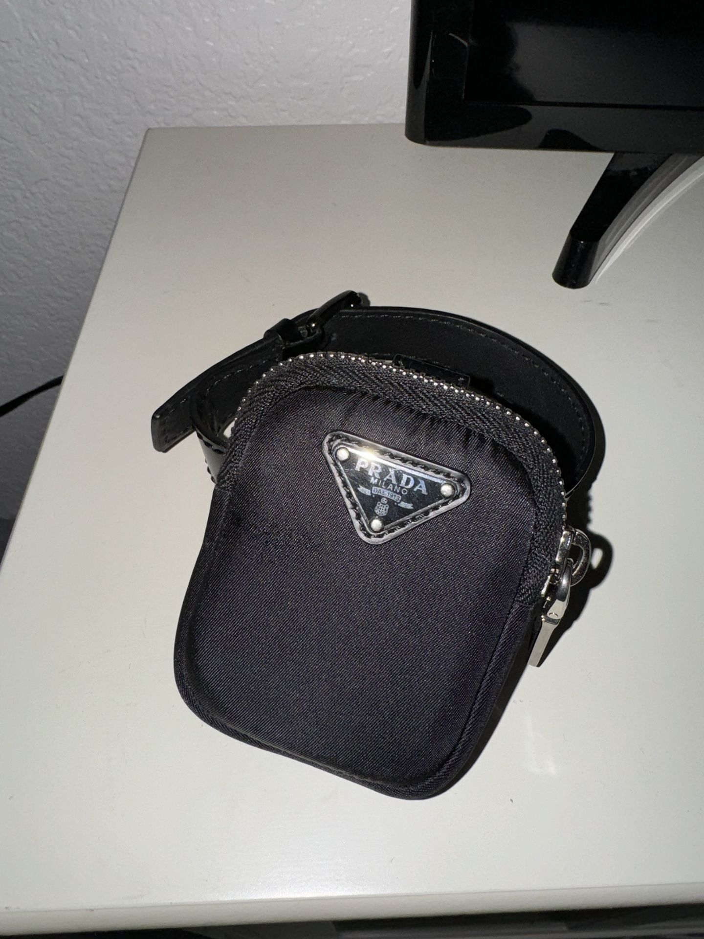 Prada Mini Tessuto Ankle Pouch