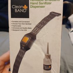 Clean Band Wristband  Hand Sanitizer Dispenser