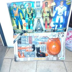 New In Box Action Figures And Toy Tool Set Both New In Box
