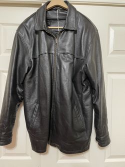 Mens Leather Jacket With Zipper