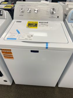 MAYTAG WASHER TOP LOAD WITH AGITATOR ON SALE|WARRANTY