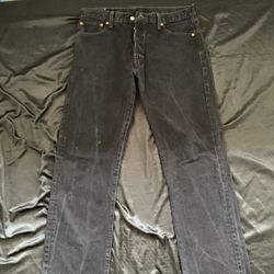Levi’s 501 Black Jeans