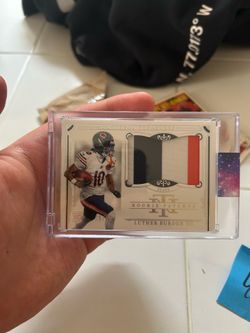 2025 National Treasures Luther Burden III Rookie Patches /99 Chicago Bears RC 3