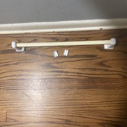 Restroom Tile Ends Towel Holder 