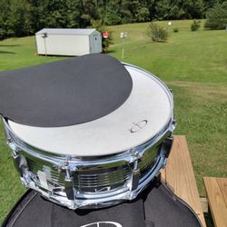 Snare Drum And Backpack Case. Great For School Band Class
