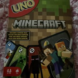 UNO Minecraft Card Game - Mattel