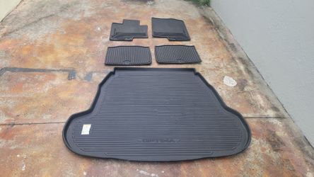 Carpet car for KIA optima 2013-14 Floor , Heavy Duty TPE All Weather Car Floor Mats