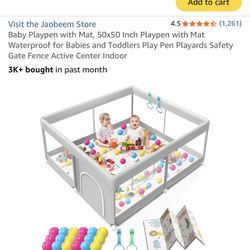 50x50 Baby Play Yard