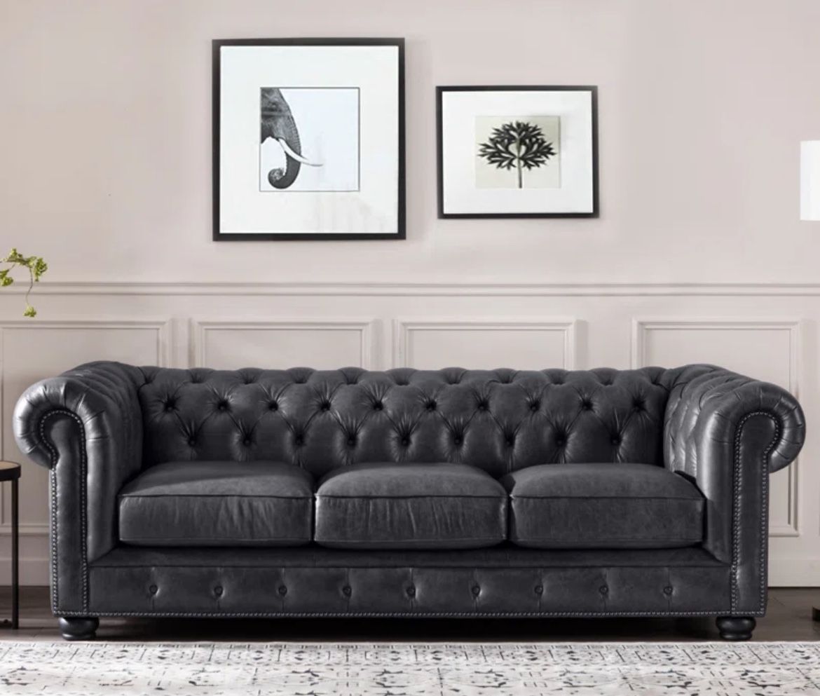 Leather Couch