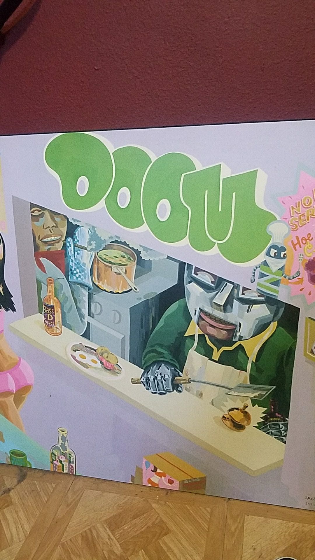 Mf Doom hoe cakes poster