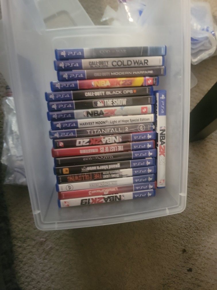 Collection of PS4 Games Cheap!