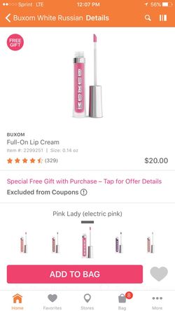 Brand New Buxom lip cream