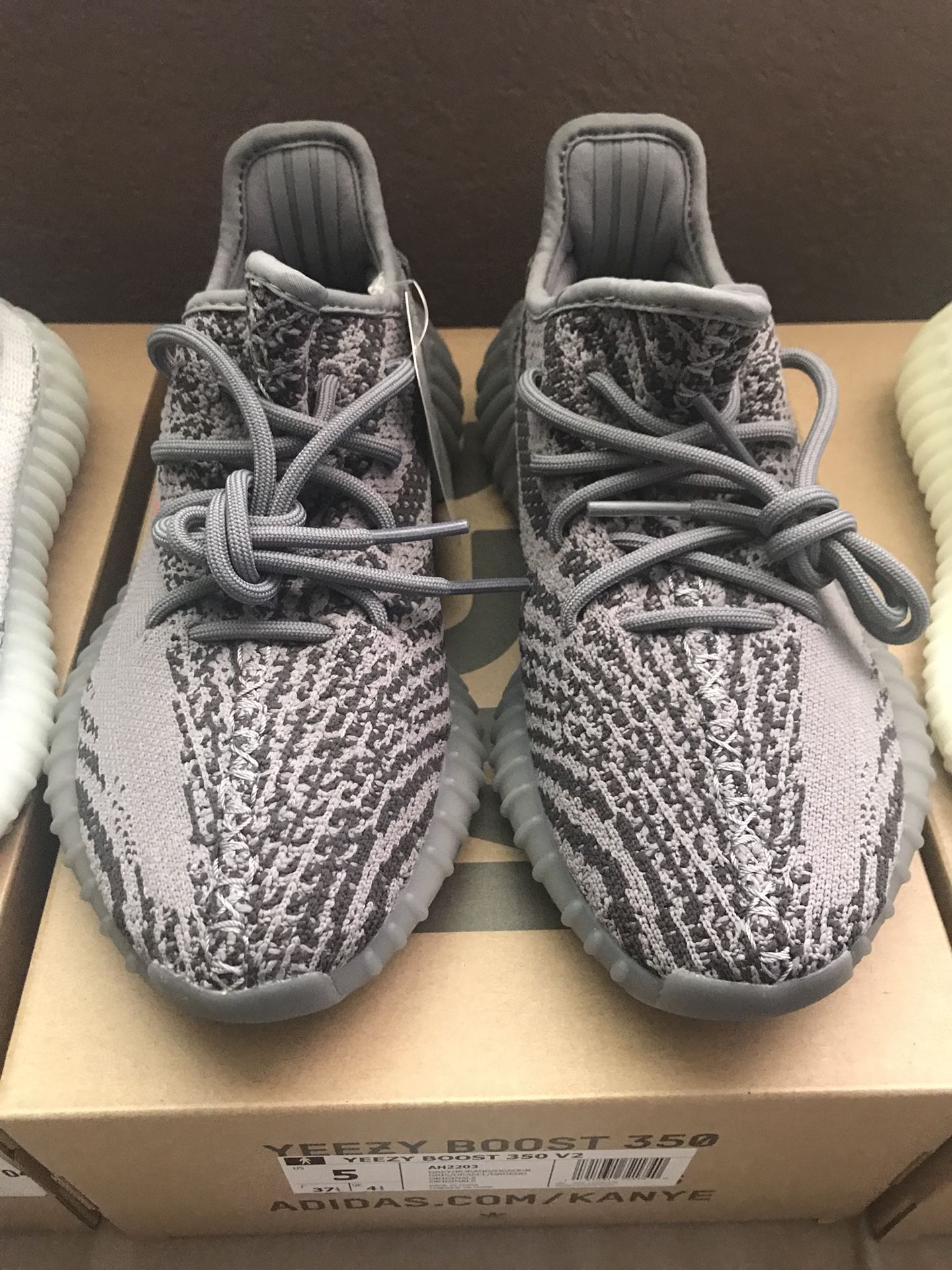 Yeezy 350 boost V2 sz. 5 M/ 6.5 W deadstock