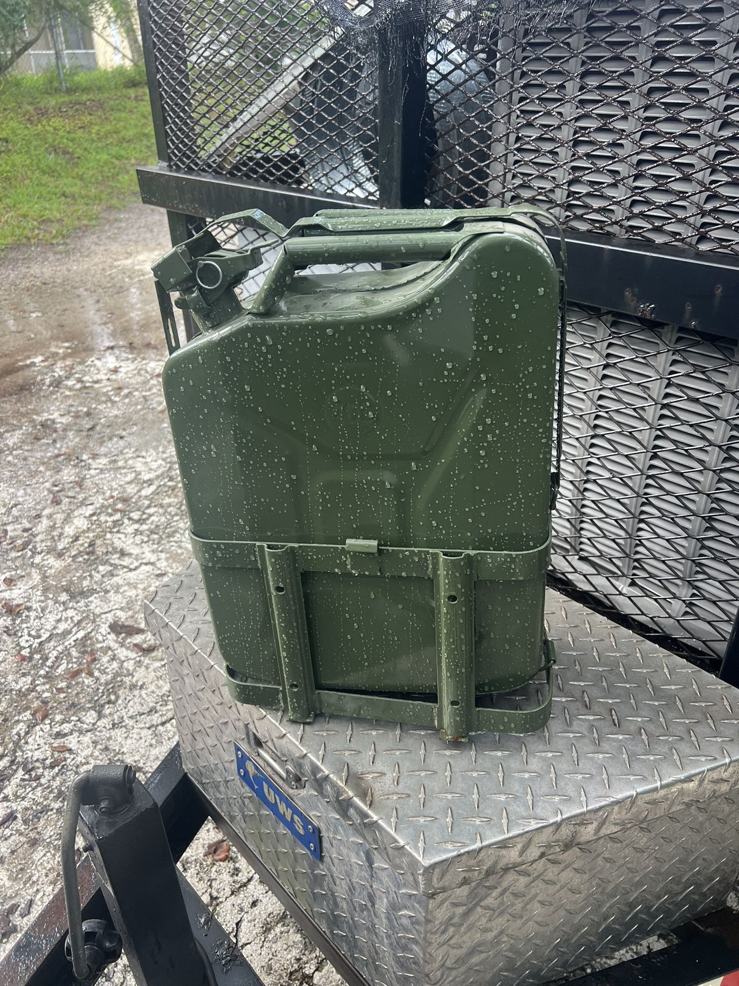 Army Green Gas Can