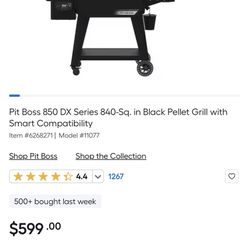 Pit Boss 850 DX Series 840-Sq