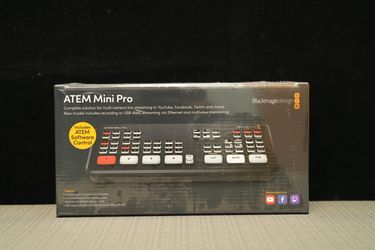Blackmagic Design ATEM Mini Pro HDMI Live Stream Switcher
