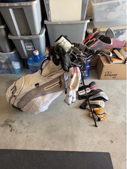 Full set of of Taylor made clubs