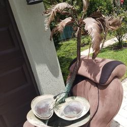 Copper Palm Fountain 