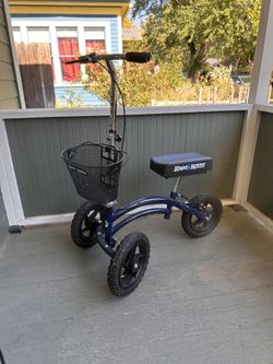 Knee Rover Scooter- Heavy Duty, All Terrain- Blue