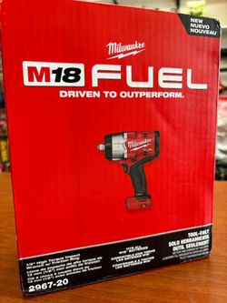 Milwaukee new 1/2" high torque impact wrench 18M
