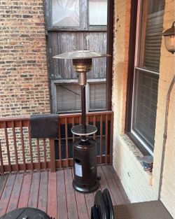 Steel Umbrella Patio Heater